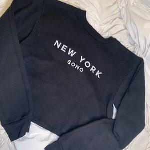 Brandy Melville/John Galt Crop Top Sweater